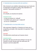 Aperçu - Préparation de séance / Séance complète - Les subordonnées circonstancielles - Explications et exercices corrigés - Page 3