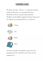 Vorschau - Spiele - Ich habe...Wer hat...? Die Uhr - Volle Stunden - Seite 1