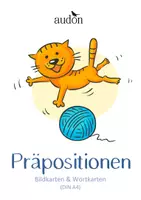 Vorschau - Fördermaterial/Inklusion - DaZ Wortschatz Lokale Präpositionen - Bildkarten & Wortkarten - Bild- Wortkarten - Tafelmaterial - Zuordnungskarten - Deckblatt