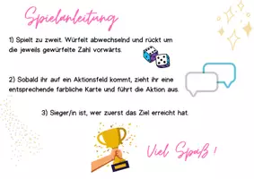 Vorschau - Arbeitsblätter - Wortarten-Spiel als Brettspiel mit Aktionskarten - Seite 3