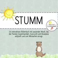 Vorschau - Stundenentwürfe - Bilderbuch Stumm: 1. - 4. Klasse - Seite 1