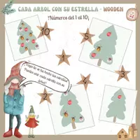 Vista previa - Refuerzo / NEE / Materiales de apoyo - NAVIDAD - ABN: Asociación número cantidad. - Portada