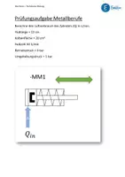 Vorschau - Prüfungsvorbereitung - Prüfungsvorbereitung Metall 021 - Luftverbrauch Q Pneumatik - Seite 3