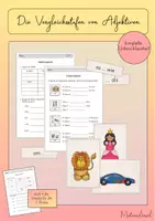 Vorschau - Stundenentwürfe - Vergleichsstufen von Adjektiven (Unterrichtseinheit) - Deckblatt