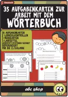 Vorschau - Test - 35 differenzierte Aufgabenkarten zur Arbeit mit dem Wörterbuch, 2./3. Klasse (+Lernzielkontrollen und Merkkarten) - Deckblatt
