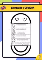 anteprima - Materiale per pittura e bricolage - Flipbook delle emozioni - Pagina di copertina