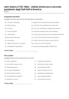 anteprima - Esercizi - John Adams (1735-1826) - statista americano e secondo presidente degli Stati Uniti d'America - Pagina 1