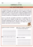 Vista previa - Hojas de trabajo - COMPRENSIONS LECTORES FESTES_CAT_EDUC_ART - página 2