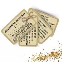 Vista previa - Juegos / Gamificación - LLAVERO ADIVINANZAS NAVIDEÑAS - Portada