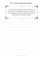 Aperçu - Préparation de séance / Séance complète - Le récit policier - Méthode à suivre + 8 sujets - Page 3