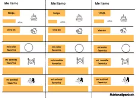 Vorschau - Arbeitsblätter - Nos presentamos el primer día de clase - Seite 2