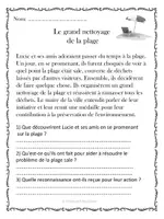 Aperçu - Préparation de séance / Séance complète - 10 textes narratifs - Compréhension de lecture/ French Reading Comprehension - Page 3