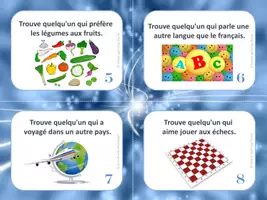 Aperçu - Jeux - Rentrée scolaire -Trouve quelqu'un /French icebreakers back to school activities - Page 2