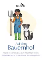 Vorschau - Merkblätter - Auf dem Bauernhof - Wortschatz - Wörterliste DaZ - Vokabelheft - deutsche Vokabelliste - Vokabeln abschreiben - Deckblatt