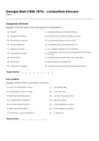 anteprima - Esercizi - Georges Bizet (1838-1875) - compositore francese - Pagina 1