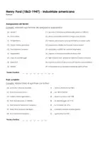 anteprima - Esercizi - Henry Ford (1863-1947) - industriale americano - Pagina 1