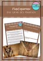 Vorschau - Stundenentwürfe - Das Grab des Pharaos - Phantasiereise - Deckblatt
