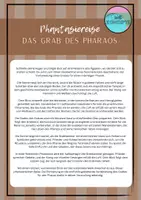 Vorschau - Stundenentwürfe - Das Grab des Pharaos - Phantasiereise - Seite 1