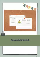 Vorschau - Arbeitsblätter - Qualitätsmerkmal: Gesundheitswert - Deckblatt