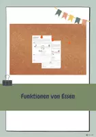 Vorschau - Arbeitsblätter - Funktionen von Essen - Deckblatt