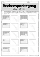 Vorschau - Arbeitsblätter - Mathe: Rechenspaziergang (Kl. 3 - Winter) - Seite 2