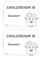 Vorschau - Arbeitsblätter - Orientierung im Zahlenraum 10 - Miniheft | Klasse 1 - Seite 2