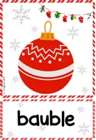 Vorschau - Poster - Christmas in English: Picture-Word-Cards - Seite 1