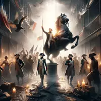 Vorschau - Arbeitsblätter - Französische Revolution - Video 05 - Napoleon Bonaparte - Der Aufstieg Direktorium Arbeitsmaterial - Deckblatt