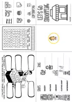 Vista previa - Unidades / Secuencias / Situaciones de Aprendizaje - Pack 13 English Vocabulary mini books - página 3