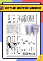 anteprima - Esercizi - Let's go shopping minibook in Inglese - Pagina di copertina