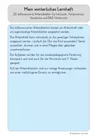 Vorschau - Unterrichtsreihen - Materialpaket Winter Wortschatz DAZ sonderpädagogische Förderung - Seite 3