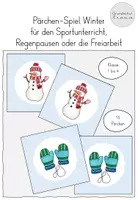 Vorschau - Spiele - Pärchen-Spiel Winter - Deckblatt