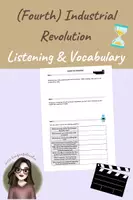 Vorschau - Arbeitsblätter - (Fourth) Industrial Revolution - Worksheet - Deckblatt