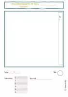 Vorschau - Test - Freebie Vorlage Proben inkl. LRS, Legasthenie, Nachteilsausgleich, Notenschutz zum Ankreuzen - Seite 3