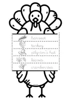 Vorschau - Arbeitsblätter - THANKSGIVING FLIPBOOK - Seite 2