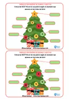 Vista previa - Tarjetas / Manipulativos - ÁRBOLES NAVIDEÑOS DE SUMAS Y RESTAS - página 2