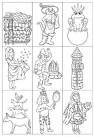 Vorschau - Arbeitsblätter - Märchen - Steckbriefe und Merkmale - Seite 1