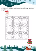 Vista previa - Hojas de trabajo - Cuadernillo Especial Navidad (5 hojas) - página 2