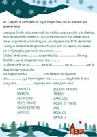 Vista previa - Hojas de trabajo - Cuadernillo Especial Navidad (5 hojas) - página 3