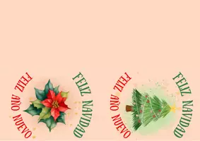 Vista previa - Manualidades / Dibujos para colorear - Postales de Navidad - página 3