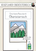 Vorschau - Stundenentwürfe - Reiseführer Oberösterreich - Deckblatt
