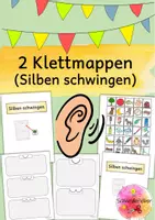 Vorschau - Mal- und Bastelvorlagen - Materialpaket, Klettmappen, Klettmappe, Inklusion, Förderung, TEACCH, Vorschule - Seite 1