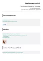 Vorschau - Arbeitsblätter - (Fourth) Industrial Revolution - Worksheet - Seite 1