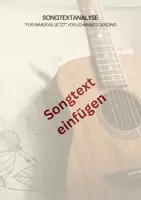 Vorschau - Unterrichtsreihen - Songtextanalyse - Johannes Oerding - "Für immer ab jetzt" - Seite 1