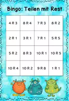 Vorschau - Spiele - Teilen mit Rest - Bingo - Seite 2