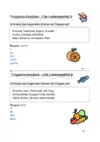 Vorschau - Arbeitsblätter - Treppenschreiben Lebensmittel - Seite 3