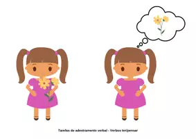 Vista previa - Hojas de trabajo - Ter vs pensar (adestramento verbal previo traballo TM) (1) - página 1