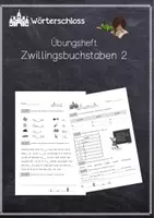 Vorschau - Arbeitsblätter - Übungsheft Doppelkonsonanten 2 - Deckblatt