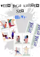 Vorschau - Bildkarten - Teen Yoga - Boys Edition - - Deckblatt