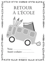 Aperçu - Jeux - 10 activités pour la rentrée scolaire / French Back-to-School Activities Booklet - Page de couverture
